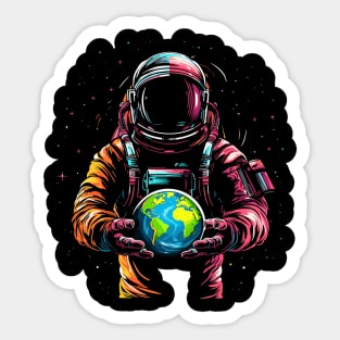 Astronaut Outer Space Gifts Men Kids Women Funny Space Sticker